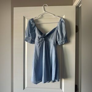 Gianni Bini Blue Floral Dress